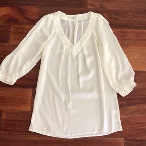 White/Cream Banana Republic Blouse